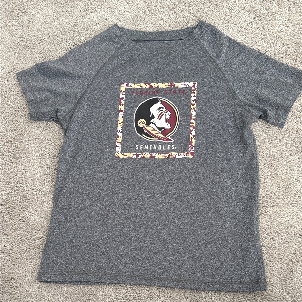 Gray Kids Seminoles T-Shirt